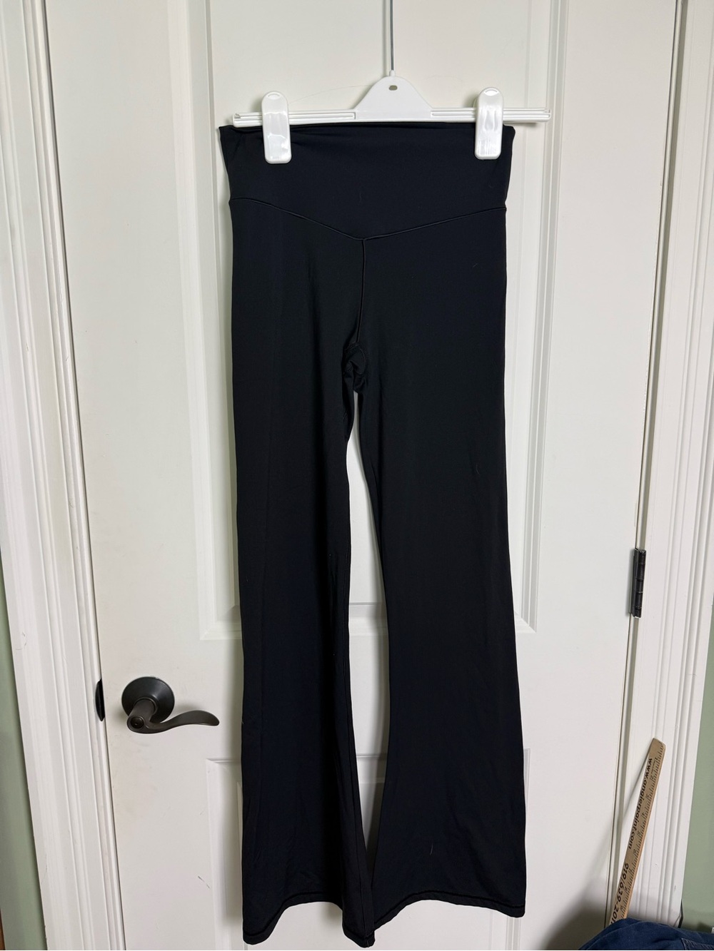 Aeropostale Black High-Waist Boot Cut Pants